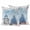 Blue, variant on Pink Spring Floral Outdoor Pillow Covers 20"x12" Set of 2, Waterproof Throw Pillow Covers for Patio Furniture, Watercolor Summer Botanical Decorative Cushion Pillowcases for Garden Porch Couch Sofa
