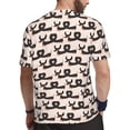 thumbnail image 2 of Wukai Cute Puppy Print Men's Short-Sleeved Mesh T-Shirt,Quick-Dry Short Sleeve Workout T-Shirt-Medium, 2 of 8