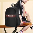 thumbnail image 5 of Tool Band Sing School Bag Daypack Multipurpose Backpack Satchel Bookbag Oxford Cloth Adjustable Shoulders Rucksack, 5 of 6
