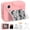 Pink, variant on Kids Camera Instant Print, 2.4in HD Digital Camera Printer for Girls Boys Birthday Gift, Photo Video Selfie Dual Camera with 4 Printing Papers TF Card