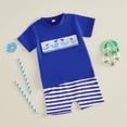 thumbnail image 5 of Xudanell Lover Boy Baby Outfit Cute 3t Boy Clothes Cool Toddler Tops Shorts Baby Outfits Breathable Activewear, 5 of 5