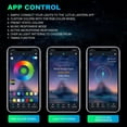 thumbnail image 3 of 12 Pods Led Rock Lights Kit Underbody Glow Neon Lamp with APP/RF Remote, Multicolor Music Mode Waterproof Underglow Lights for Truck UTV ATV Offroad SUV Motorcycle Boat, 3 of 14