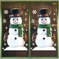 thumbnail image 4 of Christmas Wreath Window Stickers, Large Static Cling Decals for Glass Door Shop Decoration(I), 4 of 6