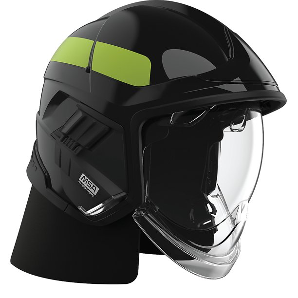 Cairns XF1 Fire Helmet, Black