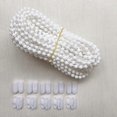 thumbnail image 1 of 10 Meters Blind Chain With 10 Connectors, Cord For Vertical Venetian Roller Blind, Replacement Parts, (white), 1 of 3