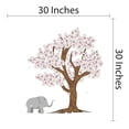 thumbnail image 3 of Peel and Stick Cherry Blossom Themed Wall Decals-Home Decorative Stickers-Easy To Apply & Removeable-Applies to any Smooth Surface--Size 30" x 30"., 3 of 3