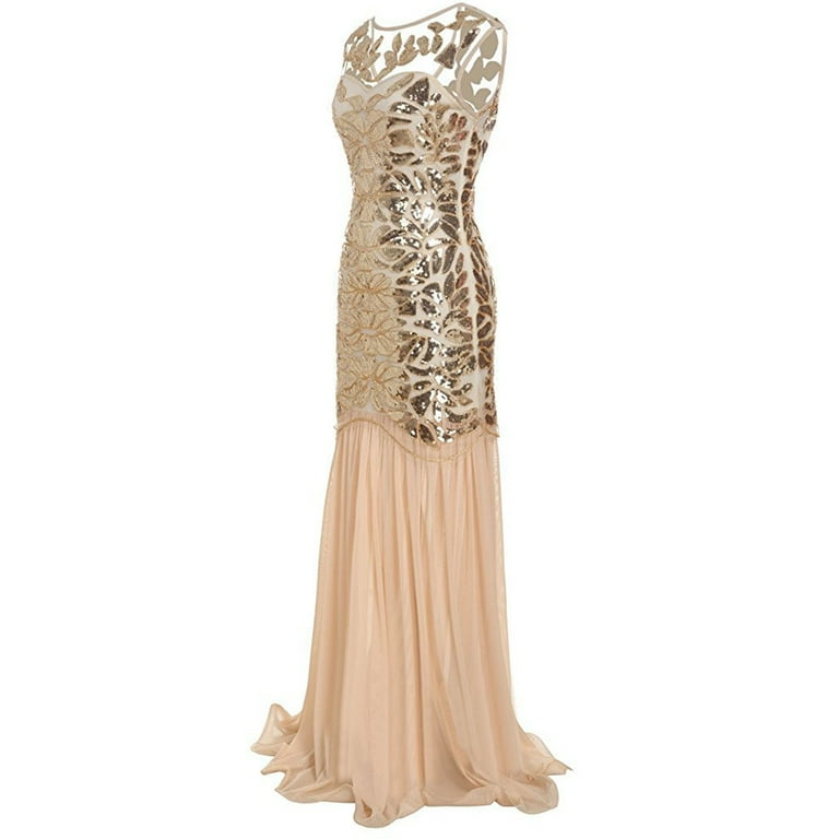Elainilye Fashion Women's Formal Dresses Sleeveless V-Neck Sequin Maxi Long Evening Dress Party Prom Dress,Beige - Walmart.com Elainilye Fashion Women's Formal Dresses Sleeveless V-Neck Sequin Maxi Long Evening Dress Party Prom Dress,Beige - Walmart.com
