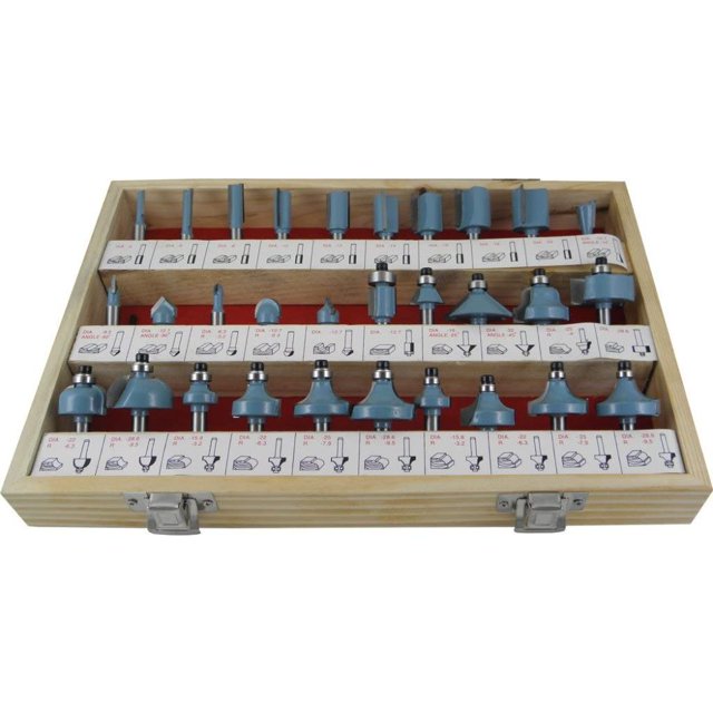 Set Juego Kit Brocas Silverline Estuche 30 Pzas DC-BR-30