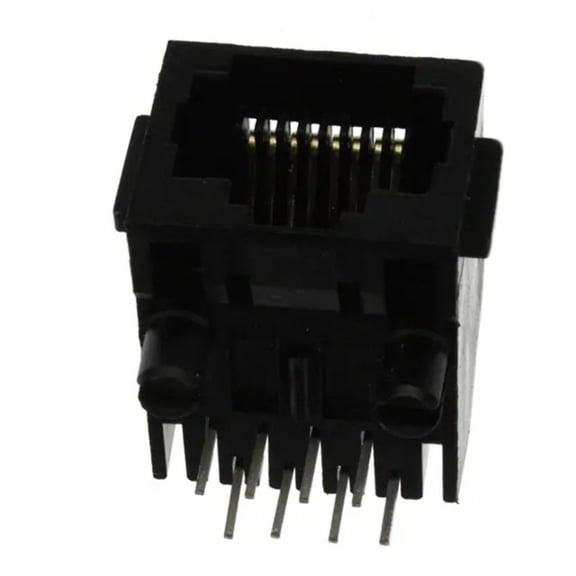 5555162-1 Connector Modular Jack 8p8c Right Angle Unshielded Cat3 :RoHS