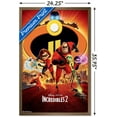thumbnail image 3 of Disney Pixar The Incredibles 2 - One Sheet Wall Poster, 22.375" x 34", Framed, 3 of 3