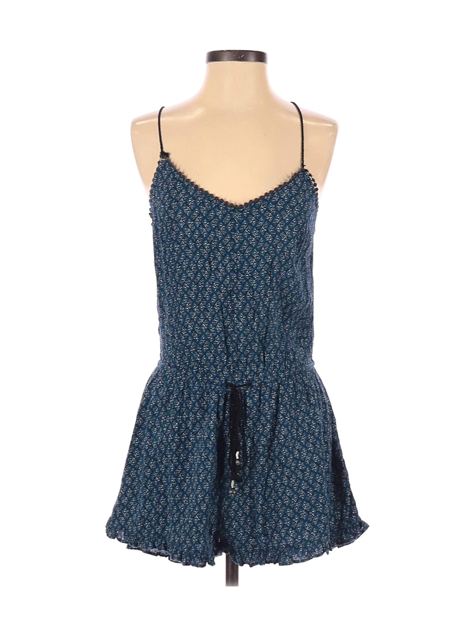 american eagle denim romper