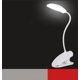 thumbnail image 3 of Luz de lectura, luz de lectura con clip LED recargable por USB, con tres posiciones ajustables, luz de lectura flexible 360, se adapta a la lectura, 3 of 5