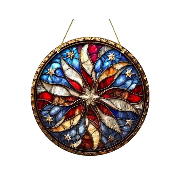 Memorial Day Saving!4th of July Decorations, Anniversary Decoration Two-dimensional Acrylic Pendant Souvenir Plaques Holiday Decoration Wall Decoration Americans Souvenir