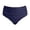 1-Navy275, variant on Byoo Tween Girls Bottom Soft Solid High Waisted Ruched Beachwear Swim Bottom Briefs