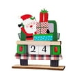hiryomu Xmas Advent Calendar Colorful Printing Decorative Multicolor