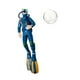thumbnail image 5 of Figura de buzo en miniatura, simulación submarina, juguete decorativo, adorno, accesorios Azul 35 x 32 x 122 cm, 5 of 9