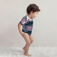 thumbnail image 4 of Daiia Boat Lighthouse Storm Waves Printed Unisex-Baby Short Sleeve Onesies Bodysuits Baby Climbing Clothes Soft and Comfortable Romper with Expandable Shoulder Design-18 Months, 4 of 8