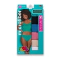 thumbnail image 3 of Fruit of the Loom Women's Microfiber Hi-Cut Underwear, 6 Pack, Sizes M-3XL, 3 of 7