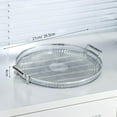 thumbnail image 4 of Serving Tray Dessert Tray Platter for Cabinet Kitchen Countertop Living Room Clear, 4 of 9