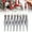 Silver, variant on PLJFXXM 8 Pcs 3.54'' Finial Drop Christmas Ornaments Vintage Christmas Ornaments Matte Glitter Xmas Hanging Decor for Tree Decoration Holiday Decor