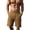 Z01-Brown, variant on Kcolen Men's Stretch Golf Shorts 11 Inch Men's Casual Elastic Waist Athletic Summer Shorts for Big and Tall Comfortable Gym Wear Summer Beach Lounge Sweat Shorts