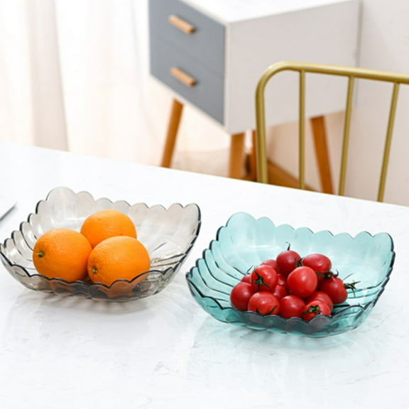 COSMOBETTY Waterproof Snack Tray Plastic for Households 1Pack