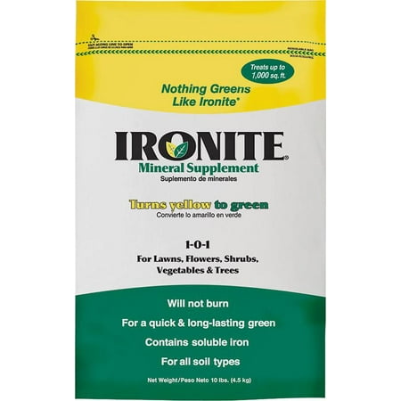Ironite 1-0-1 Lawn Additive, 10 lb - Walmart.com