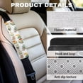 thumbnail image 5 of Uorisanigo Cartoon Mushroom Seatbelt Cushion Soft Comfort 2-Pack Seat Belt Shoulder Strap Covers Harness Pad Flannel Seatbelt Covers Universal Fit Seatbelt Cover Car Truck SUV, 5 of 7