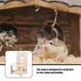 thumbnail image 5 of Hamster Dining Chair Small Animal Wooden Chair Guinea Pig Feeding Chair, 5 of 5