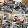 thumbnail image 5 of Koala Area Rugs 3'x5', Washable Small Throw Rugs for Living Room Bedroom, Grey Animals Modern Art Forest Indoor Outdoor Rug Non-Slip Low Pile Carpet Runner Reversible Floor Mats, 5 of 8