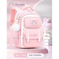 thumbnail image 3 of Nueva mochila de gran capacidad Sanrio Anime Kuromi Melody Cinnamoroll Pochacco, linda mochila escolar, bolso de hombro de estudiante de dibujos animados, regalo, 3 of 5