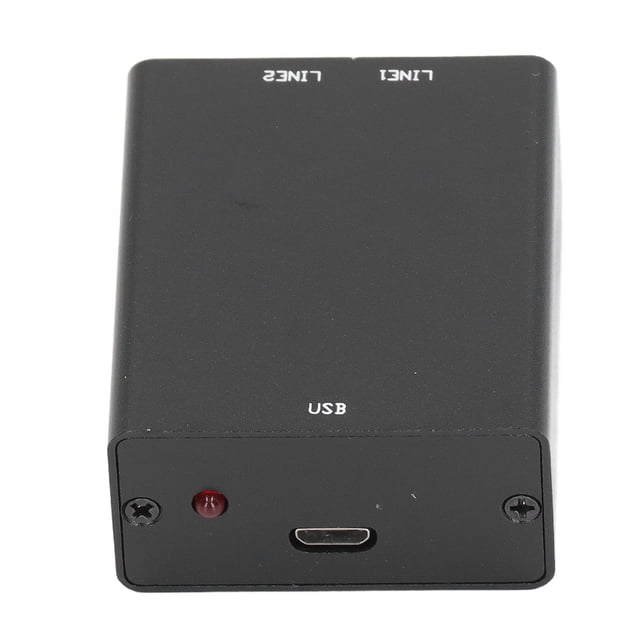 Grabadora Telefónica Vec -20, Grabación de Sonido Clara, Dispositivo Portátil Con Memoria 32G para Telefono Analógico, Soporte de Grabacón en Bucle