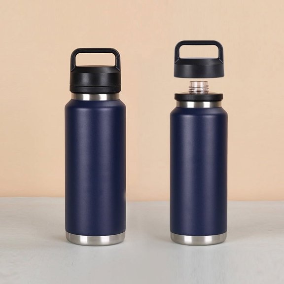 Whudwhu High Appearance Level Outdoor Portable Vacuum Insulated 26 Ounce Cup-blue