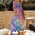 thumbnail image 2 of Kaleidoscope Mandala Colorful Floral Boho Design Sleeveless Dress Woman Fashion Long Dresses Women's Summer Suit Dress 2025, 2 of 7