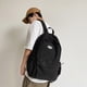 thumbnail image 3 of Mochila Casual School Bookpack Simple Multicapa para Laptop Book Black, 3 of 6