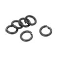 thumbnail image 4 of Uxcell Laveuse à Ressort en Acier Inoxydable M4 304, 25 Pcs, Noir, 4 of 6