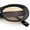 Black - Beige, variant on Womens Oval Mod Vintage Iconic Thick Plastic Fashion Sunglasses All Black