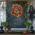 thumbnail image 4 of putnchl Halloween Wreath Crown Decoration Door Ornament Decoration Scary, 4 of 5