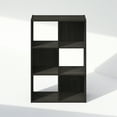 thumbnail image 3 of Furinno PELLI CUBIC Storage Cabinet in Bookcase in Bookshelf in 6-Cube Espresso, 3 of 6