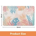 thumbnail image 3 of Non-Slip & Washable Pink Boho Bath Mat - Aesthetic 20x32 inch Bathroom Rugs with Abstract Plant Art Design!, 3 of 5