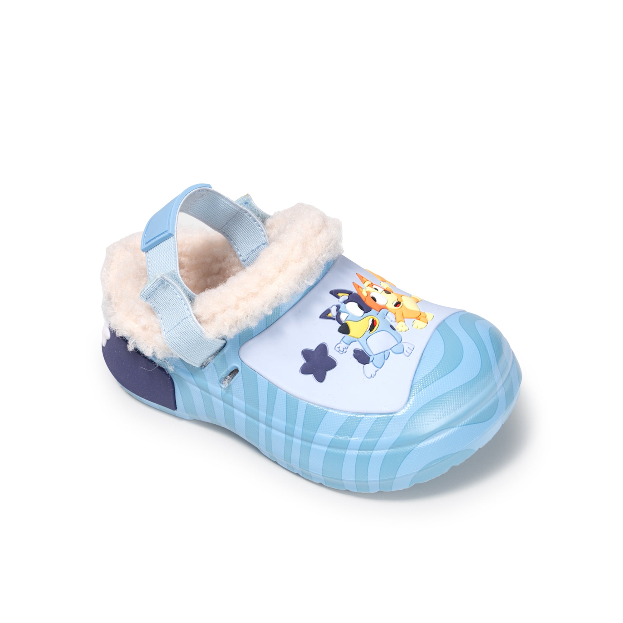 Bluey Toddler Faux Fur Lined Clogs