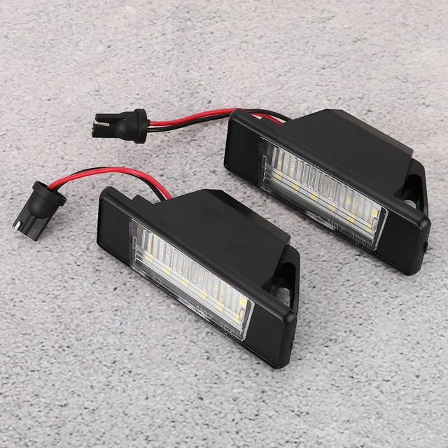 Placa 2 Piezas De Luz LED De Matrícula SMD 18 Para Coche Compatible Con Pathfinder R51 02/2005-08/2010