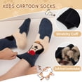 thumbnail image 5 of 6 Pairs Merino Wool Socks for Kids Toddlers Boys Girls Thick Thermal Warm Winter Hiking Heavy Cozy Crew Socks, 5 of 6