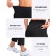 thumbnail image 5 of Pantalones de golf YYV, elásticos, cintura alta, cintura alta, negros, para mujer, 5 of 7
