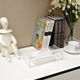 thumbnail image 3 of Acrylic Tissue Dispenser Box Rectangle Clear Cover Decorative Napkin Holder - Modren Bathroom Facial s, 3 of 8