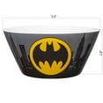 thumbnail image 5 of Zak Designs 2 pcs DC Comics Kids Dinnerware Set Melamine Plate Bowl BPA Free Perfect for Kids Batman, 5 of 5