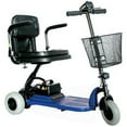 thumbnail image 3 of Shoprider - Echo 3 - Portable Travel Scooter - 3-Wheel - Blue - PHILLIPS POWER PACKAGE TM - $500 VALUE, 3 of 3