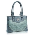 thumbnail image 1 of Bolso LAVAWA para mujer, tamaño grande, estilo western, azul, 1 of 6