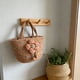 thumbnail image 4 of Bolsas Grandes para las Mujeres para el Trabajo, Bolso Tejido Casual de 11.02x9.84 Pulgadas, Bolso de Almacenamiento de Poliéster Multicolor para el Desplazamiento Diario, Regalo para las Mujeres, 4 of 6