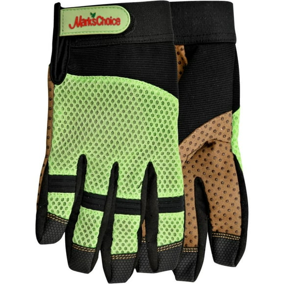 Ladies Medium Mesh Back Garden Gloves, Medium, Assorted Colours, by Watson Gloves